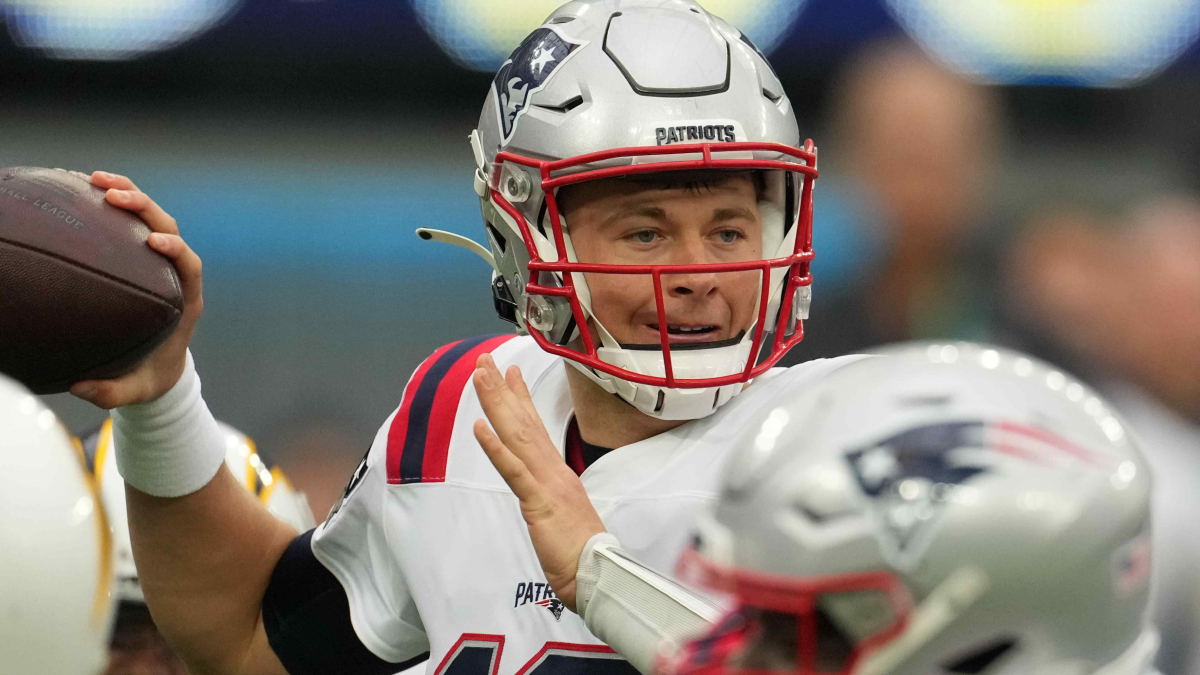 New England Patriots quarterback Mac Jones