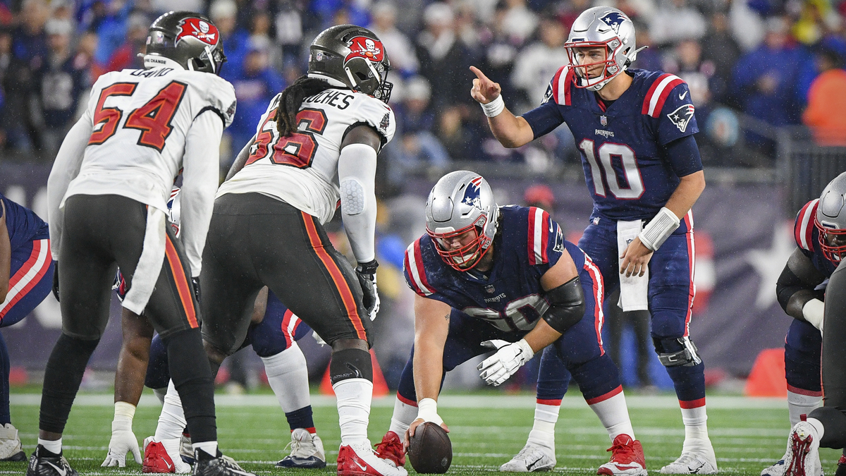 New England Patriots quarterback Mac Jones
