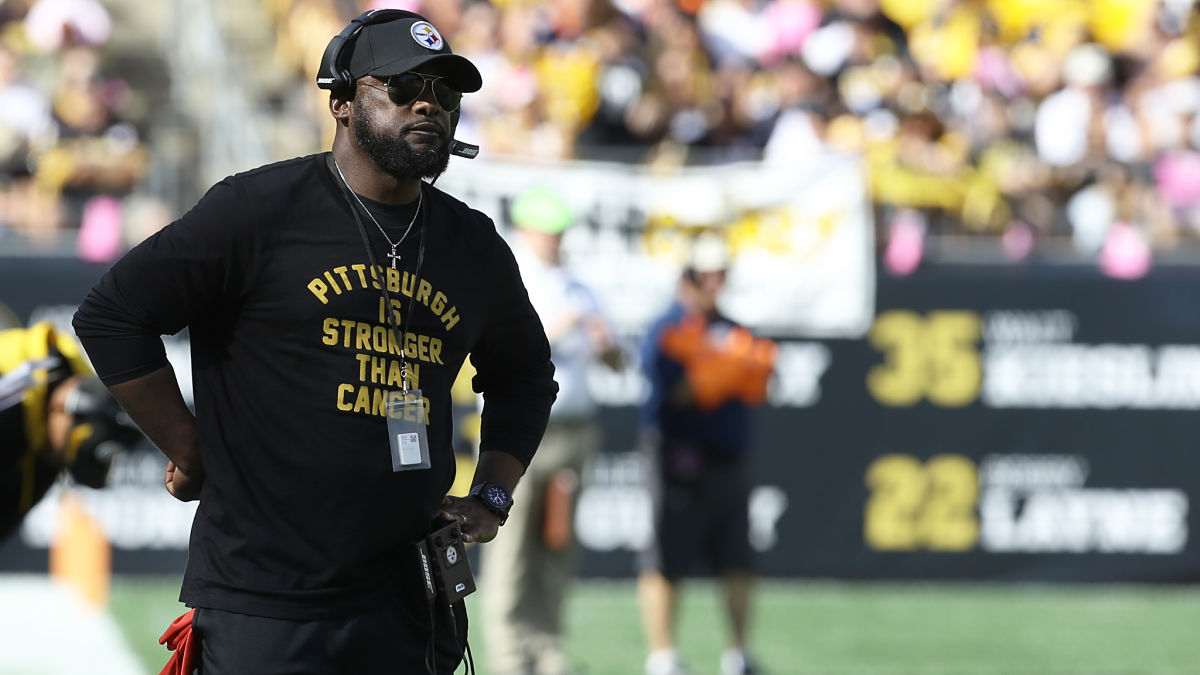 Pittsburgh Steelers head coach Mike Tomlin