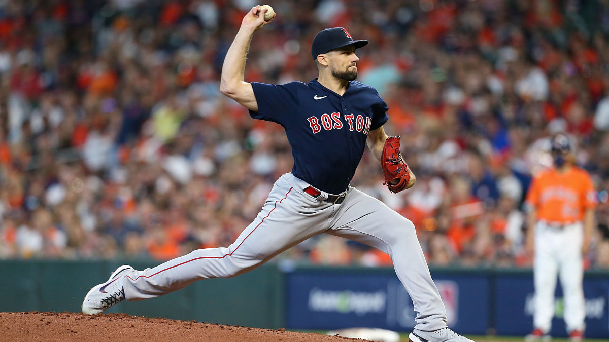 Boston Red Sox pitcher Nathan Eovaldi