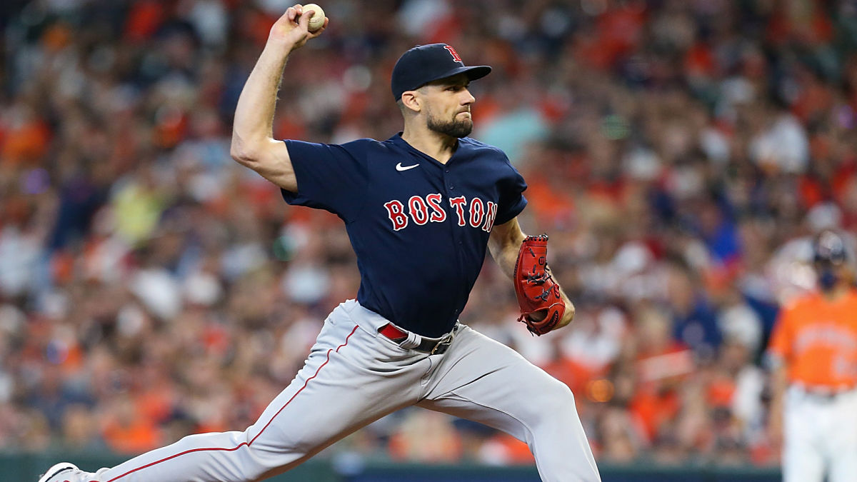 Boston Red Sox pitcher Nathan Eovaldi