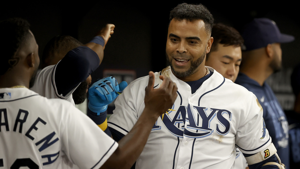 Tampa Bay Rays designated hitter Nelson Cruz
