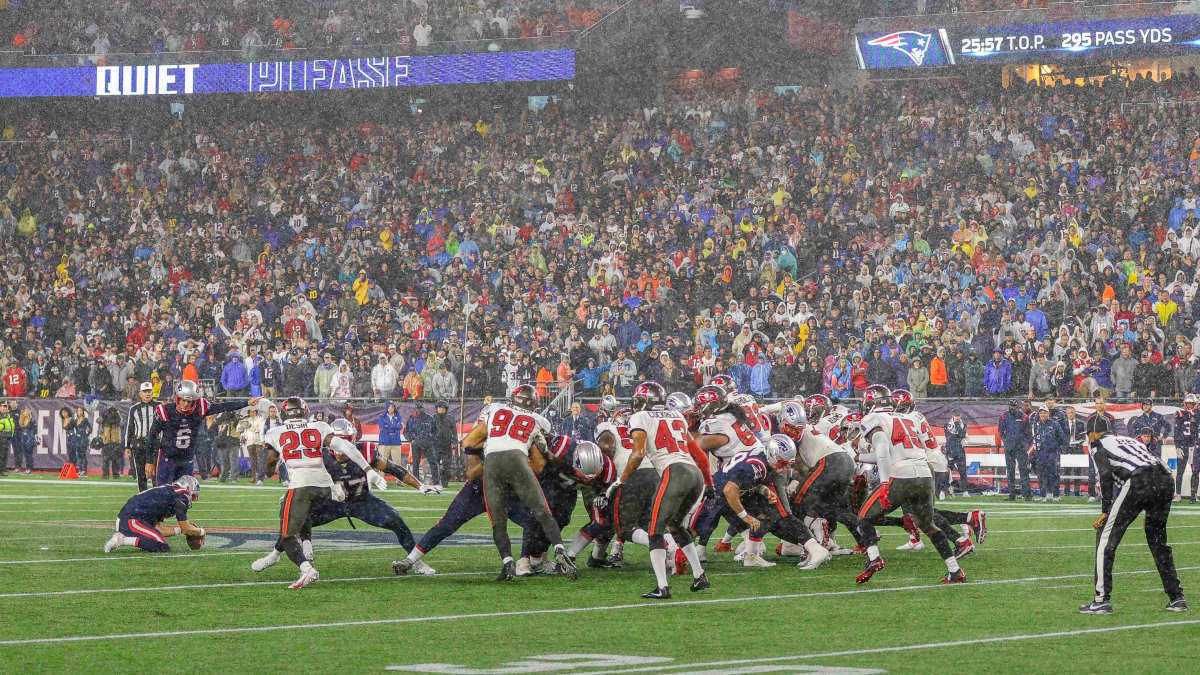 New England Patriots kicker Nick Folk