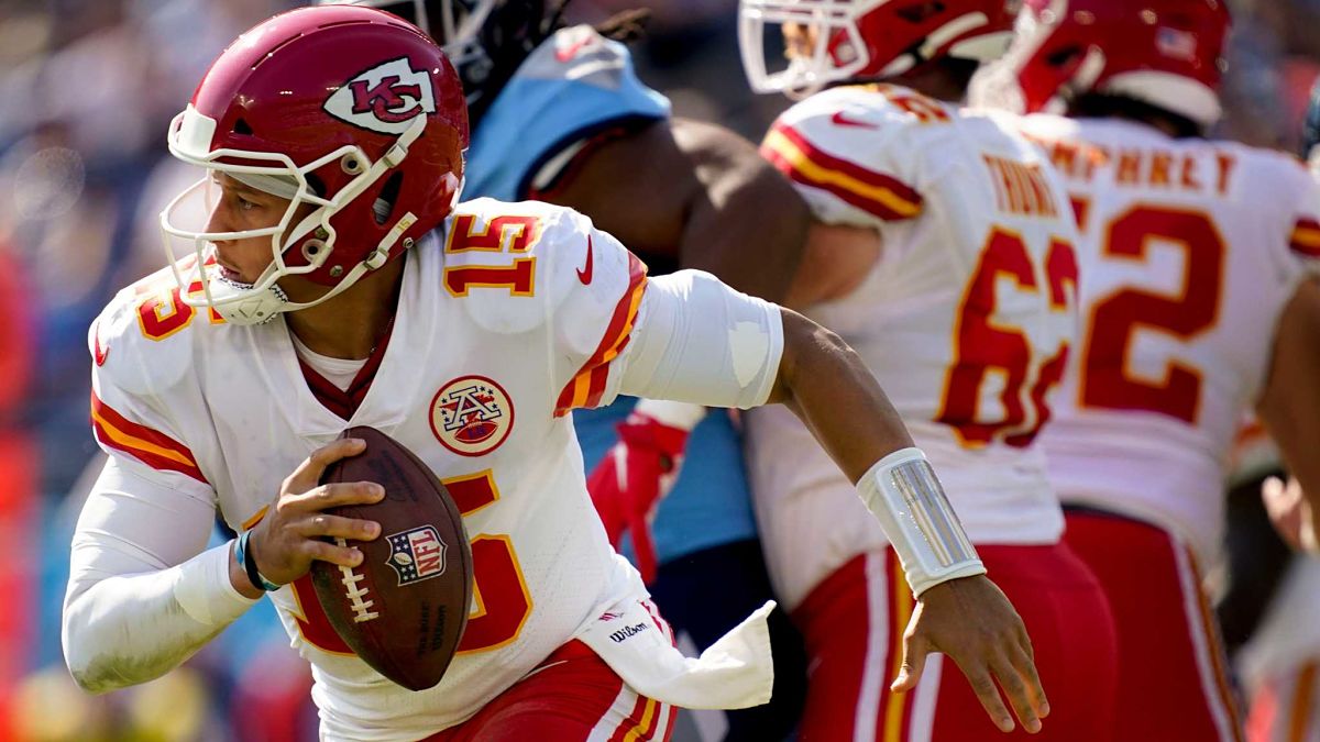 Kansas City Chiefs quarterback Patrick Mahomes