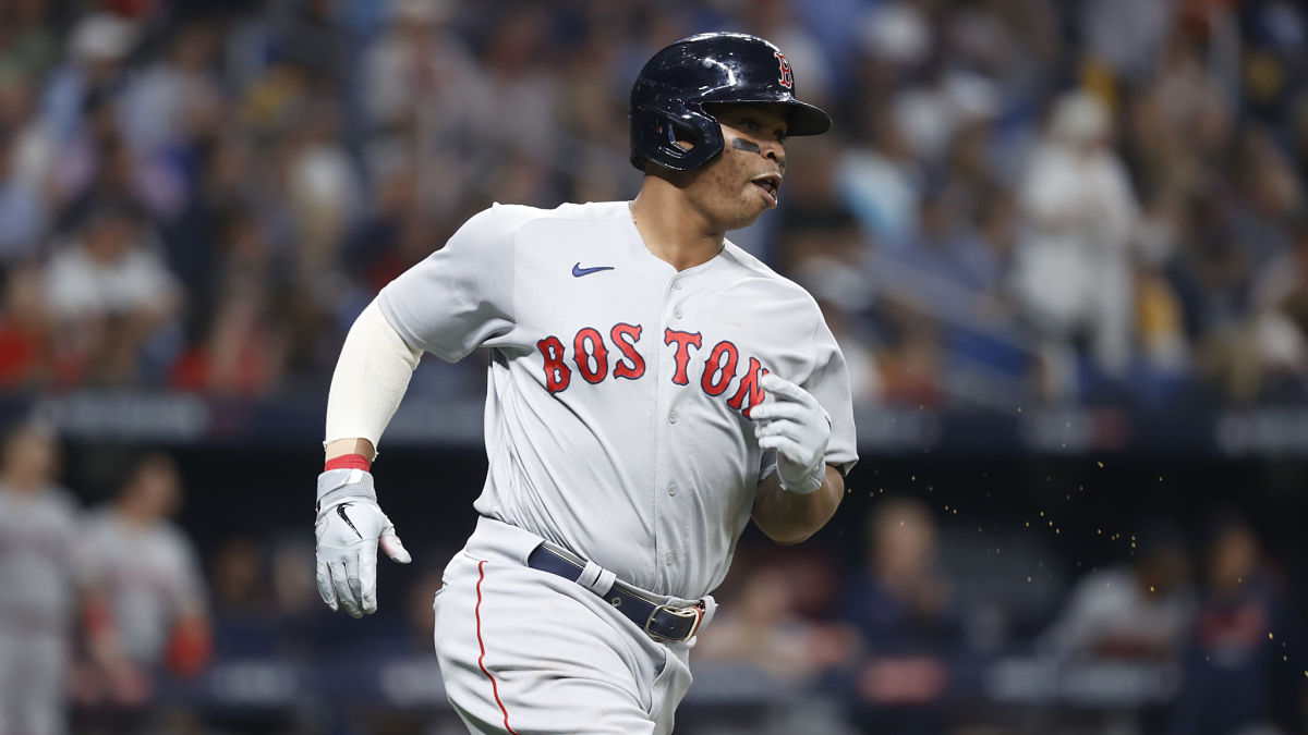 Boston Red Sox third baseman Rafael Devers