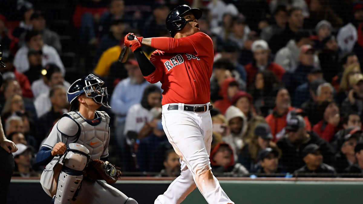 Boston Red Sox third baseman Rafael Devers