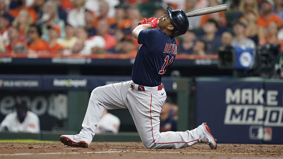 Boston Red Sox third baseman Rafael Devers