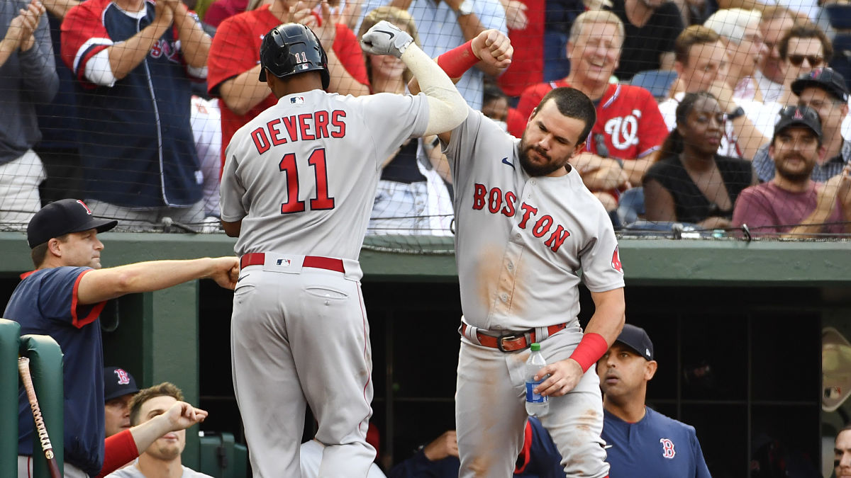 Boston Red Sox third baseman Rafael Devers