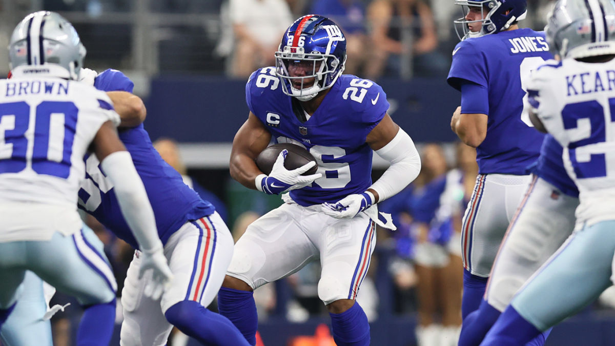 New York Giants running back Saquon Barkley