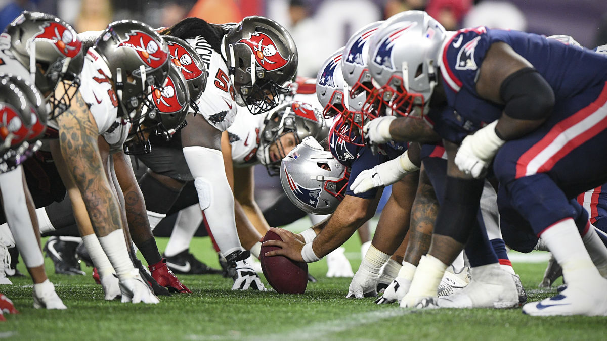 Tampa Bay Buccaneers and the New England Patriots