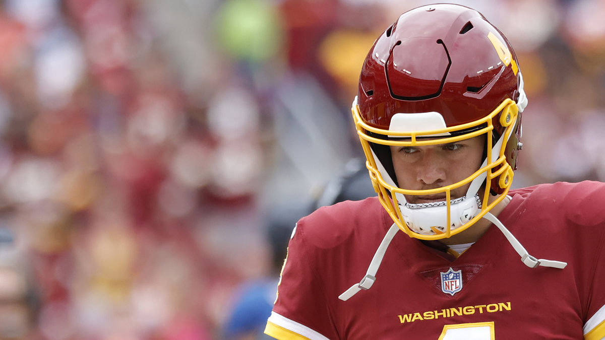 Washington Football Team quarterback Taylor Heinicke