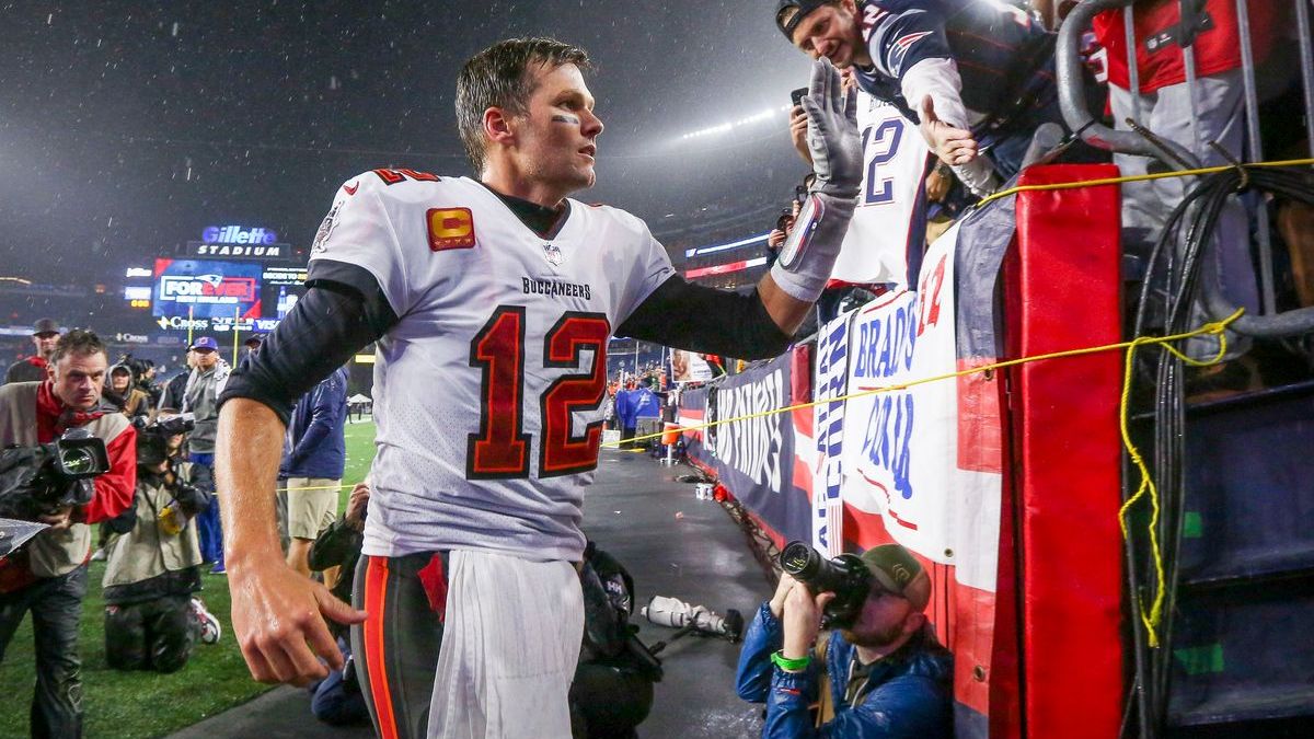 Tampa Bay Buccaneers quarterback Tom Brady