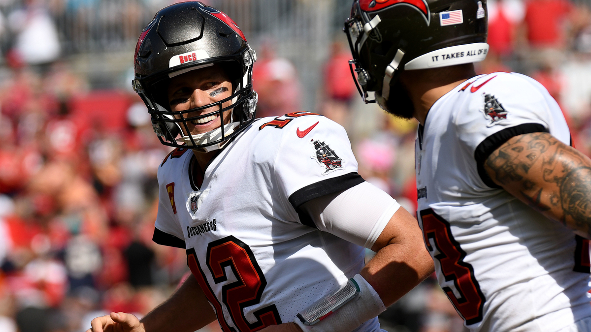 Tampa Bay Buccaneers quarterback Tom Brady