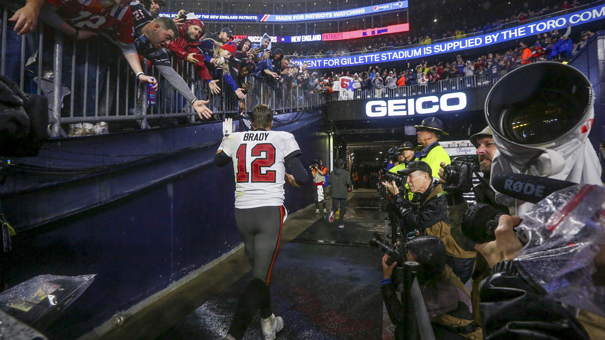 Tampa Bay Buccaneers quarterback Tom Brady