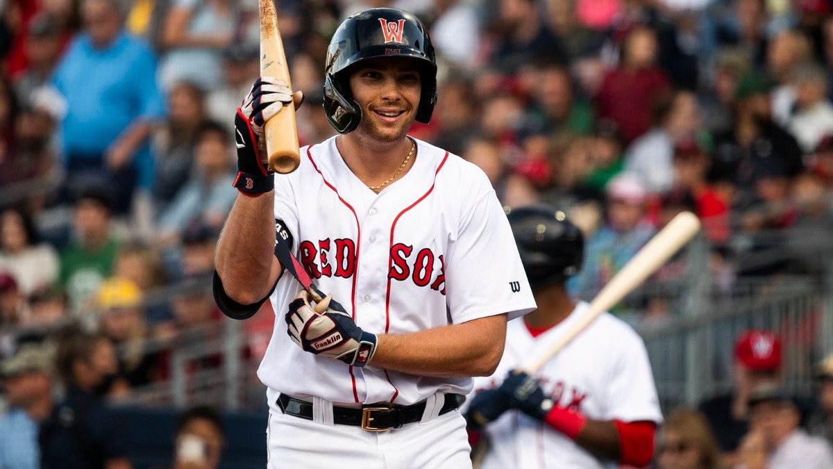 Worcester Red Sox first baseman Triston Casas