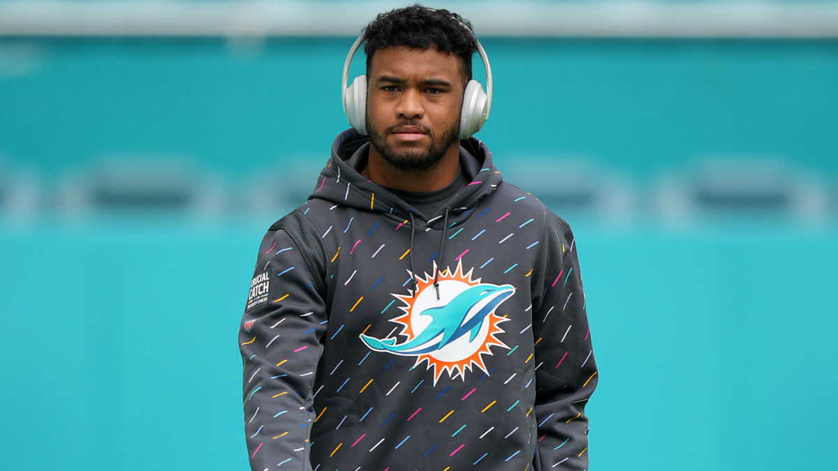 Miami Dolphins quarterback Tua Tagovailoa