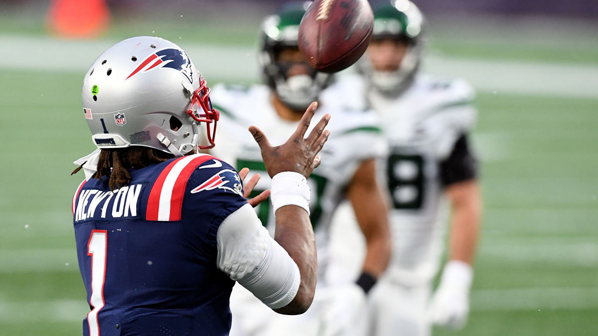 Free agent quarterback Cam Newton