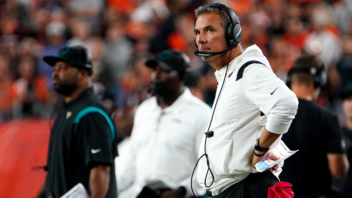 Jacksonville Jaguars head coach Urban Meyer