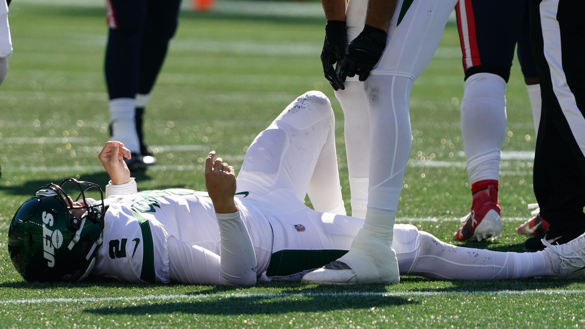 New York Jets quarterback Zach Wilson