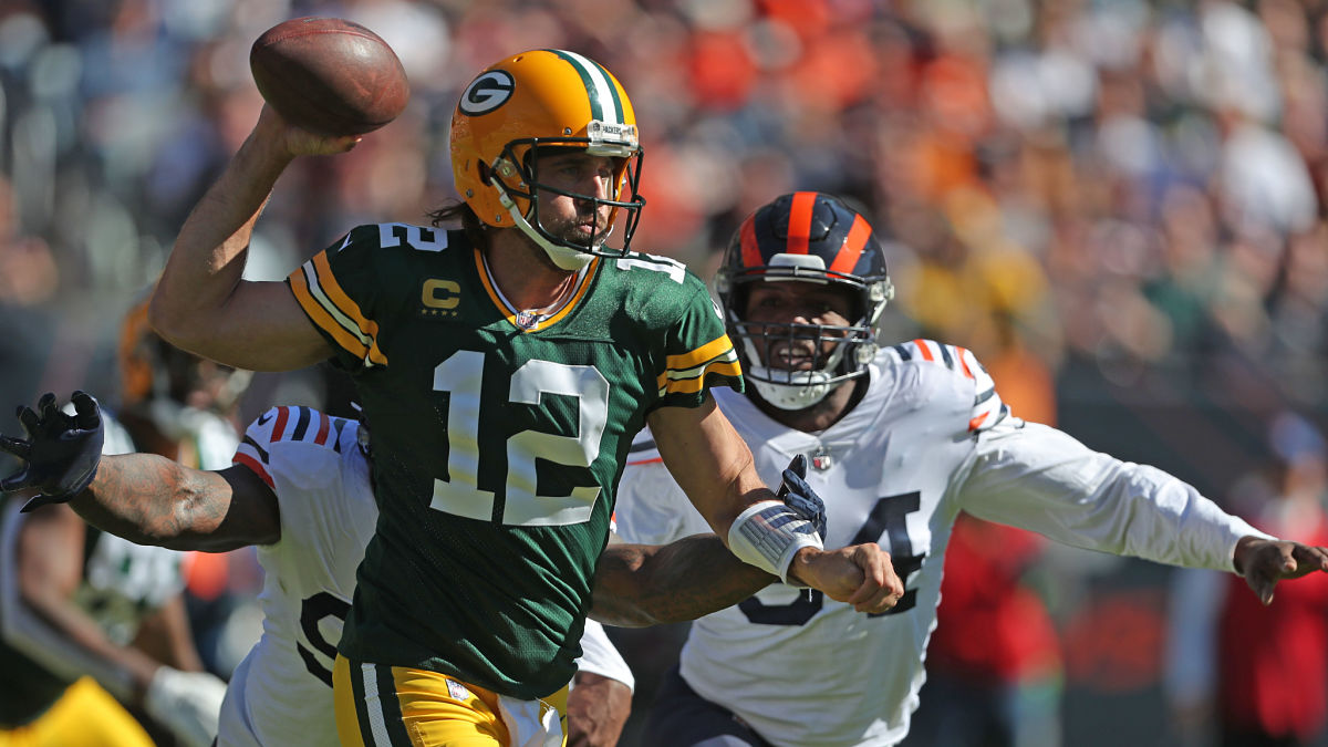 Green Bay Packers quarterback Aaron Rodgers