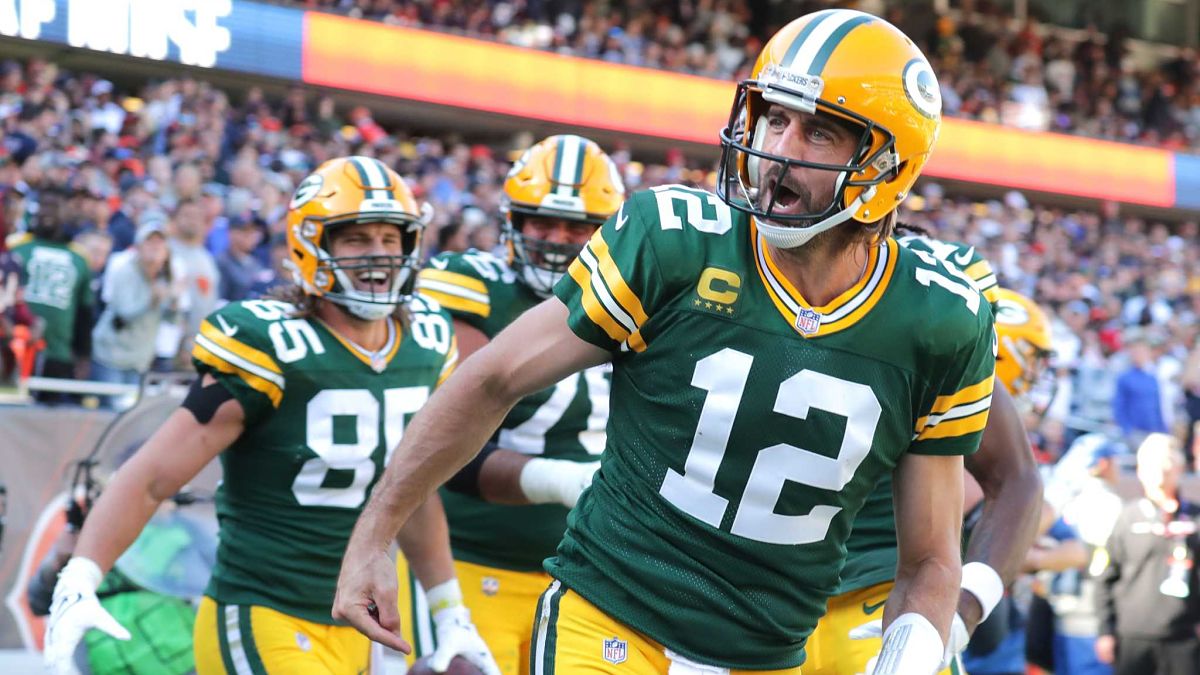 Green Bay Packers quarterback Aaron Rodgers