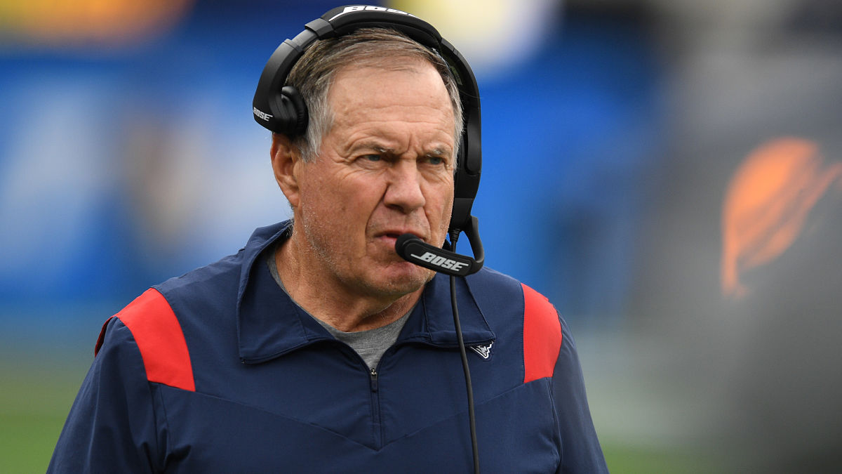 New England Patriots head coach Bill Belichick