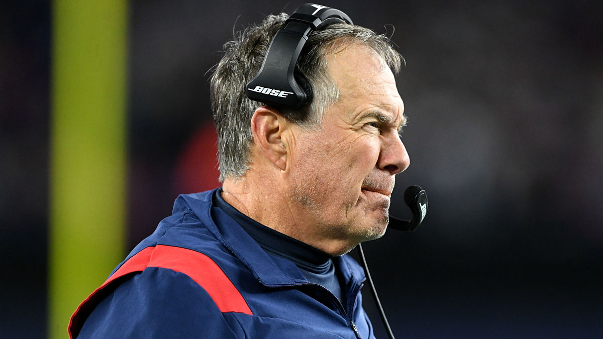 New England Patriots head coach Bill Belichick