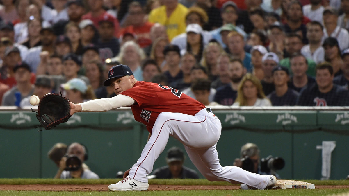 Boston Red Sox third baseman Bobby Dalbec
