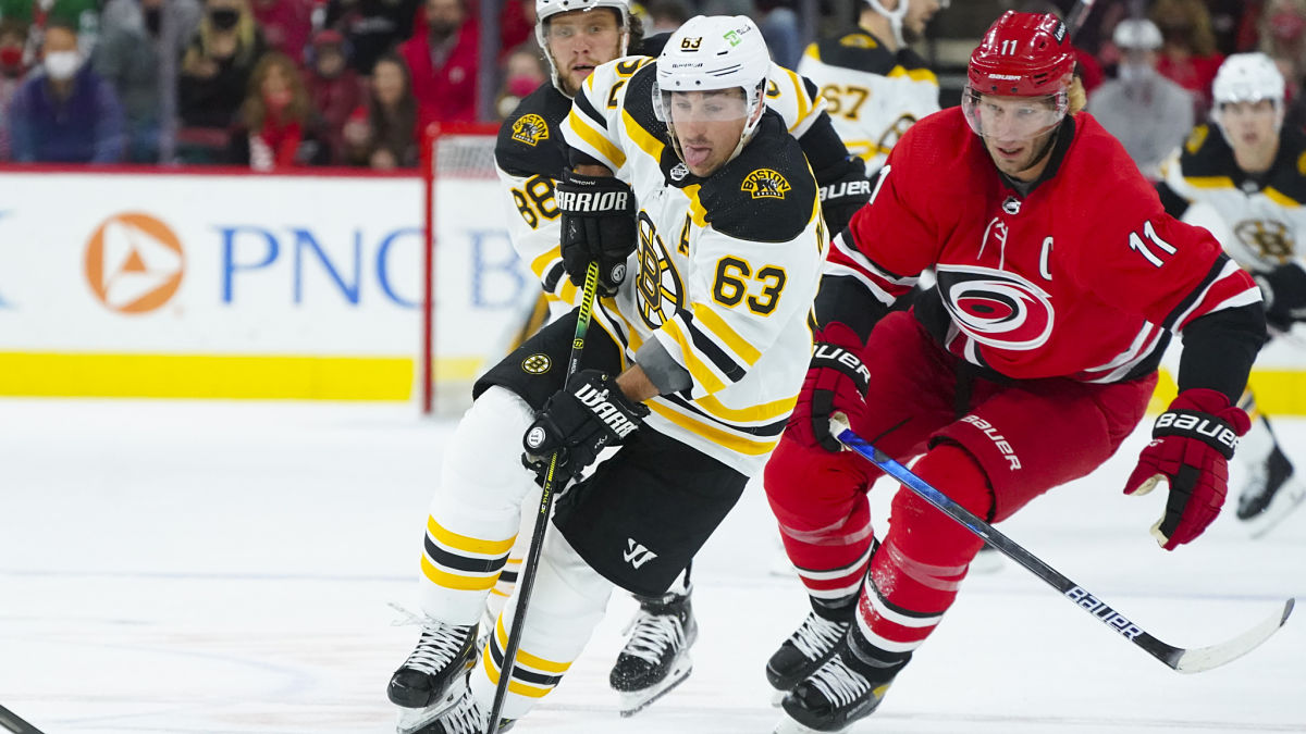 Boston Bruins center Brad Marchand