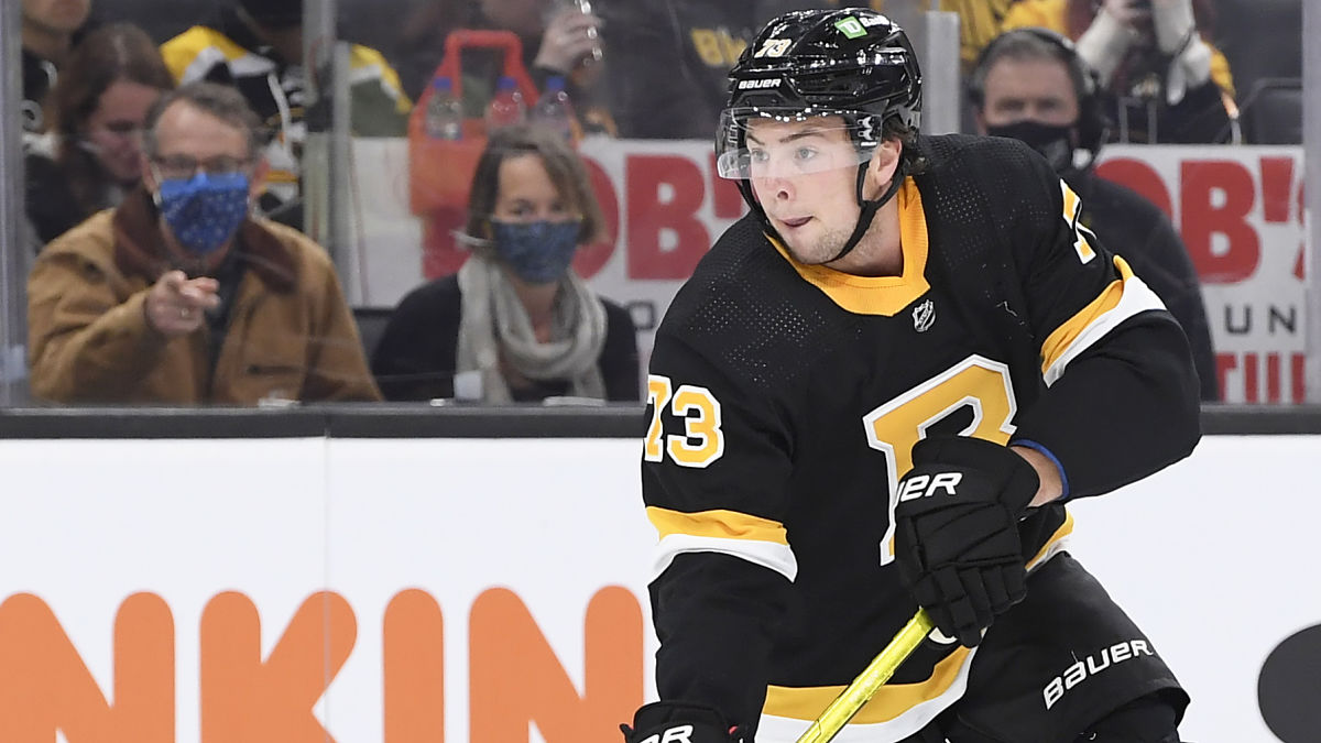 Boston Bruins defenseman Charlie McAvoy