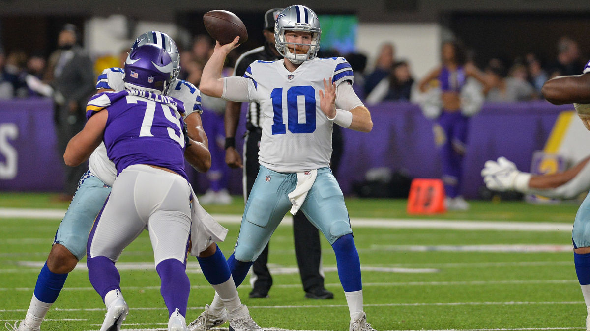 Dallas Cowboys quarterback Cooper Rush
