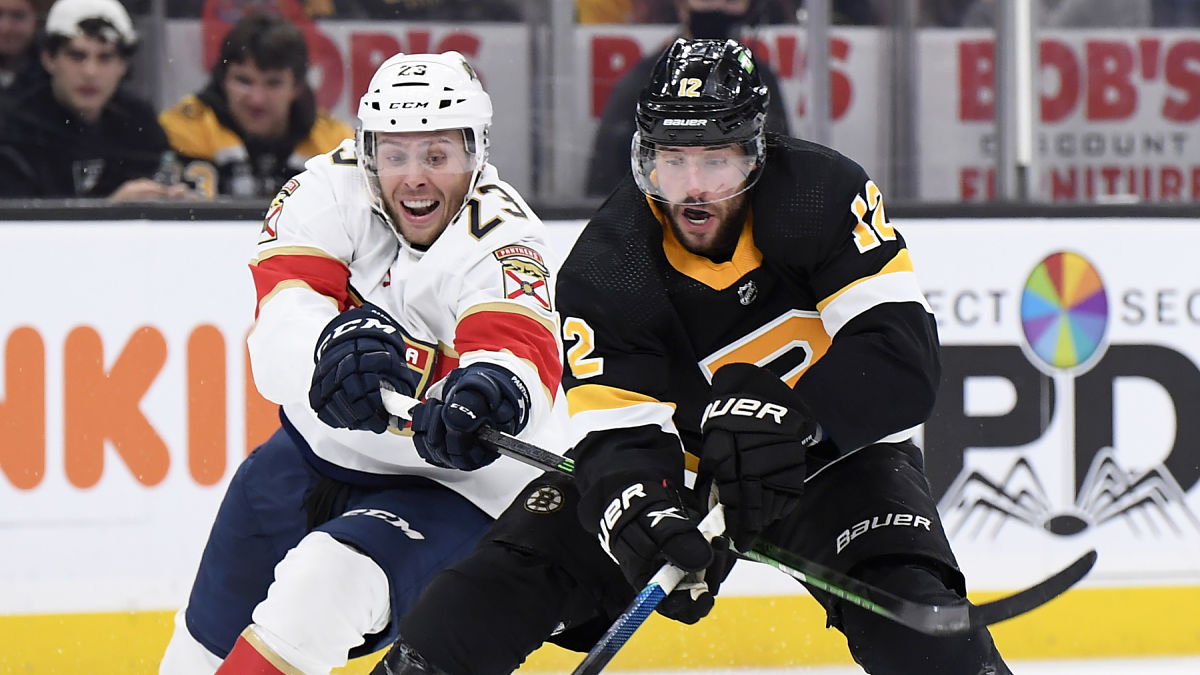 Boston Bruins right wing Craig Smith