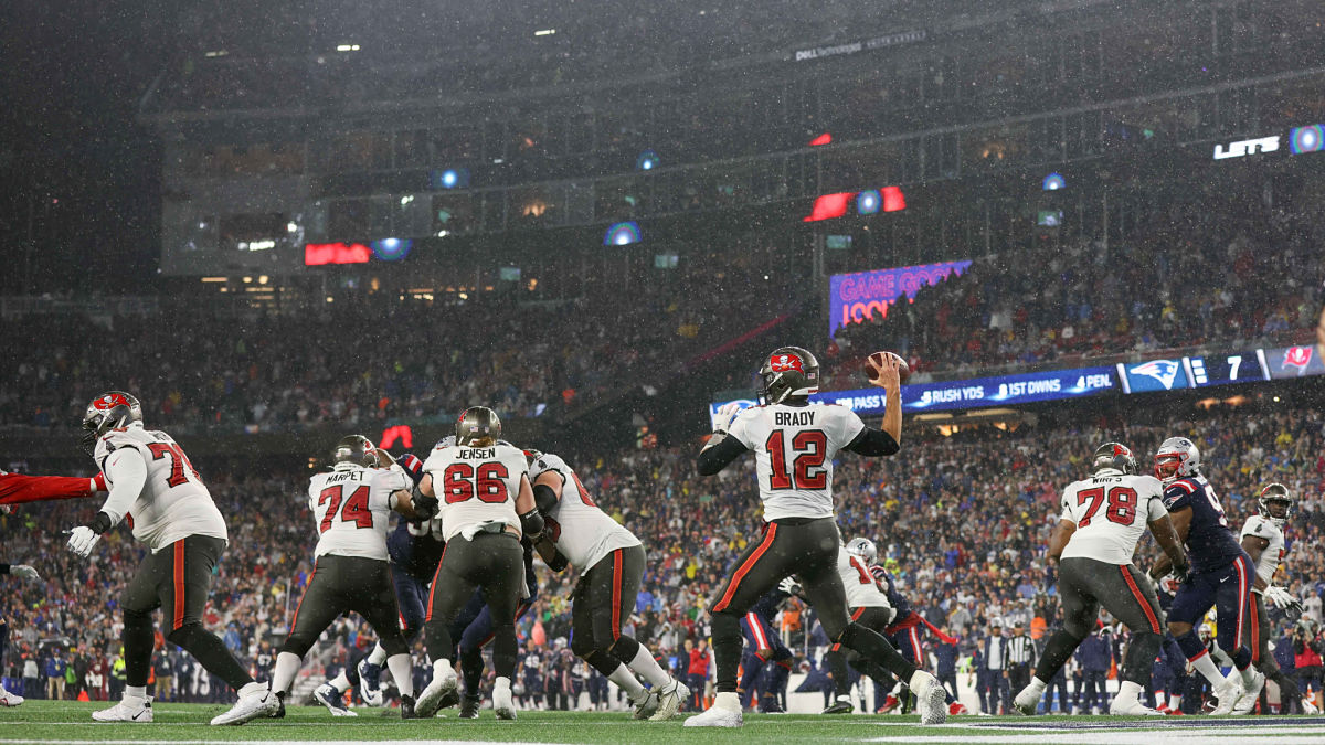 Tampa Bay Buccaneers quarterback Tom Brady