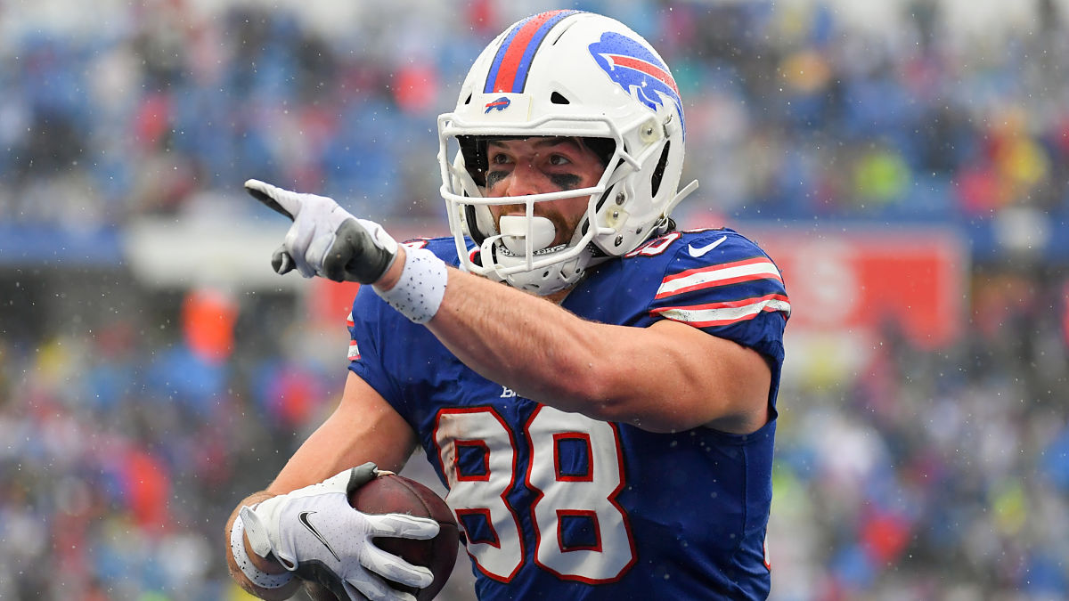 Buffalo Bills tight end Dawson Knox