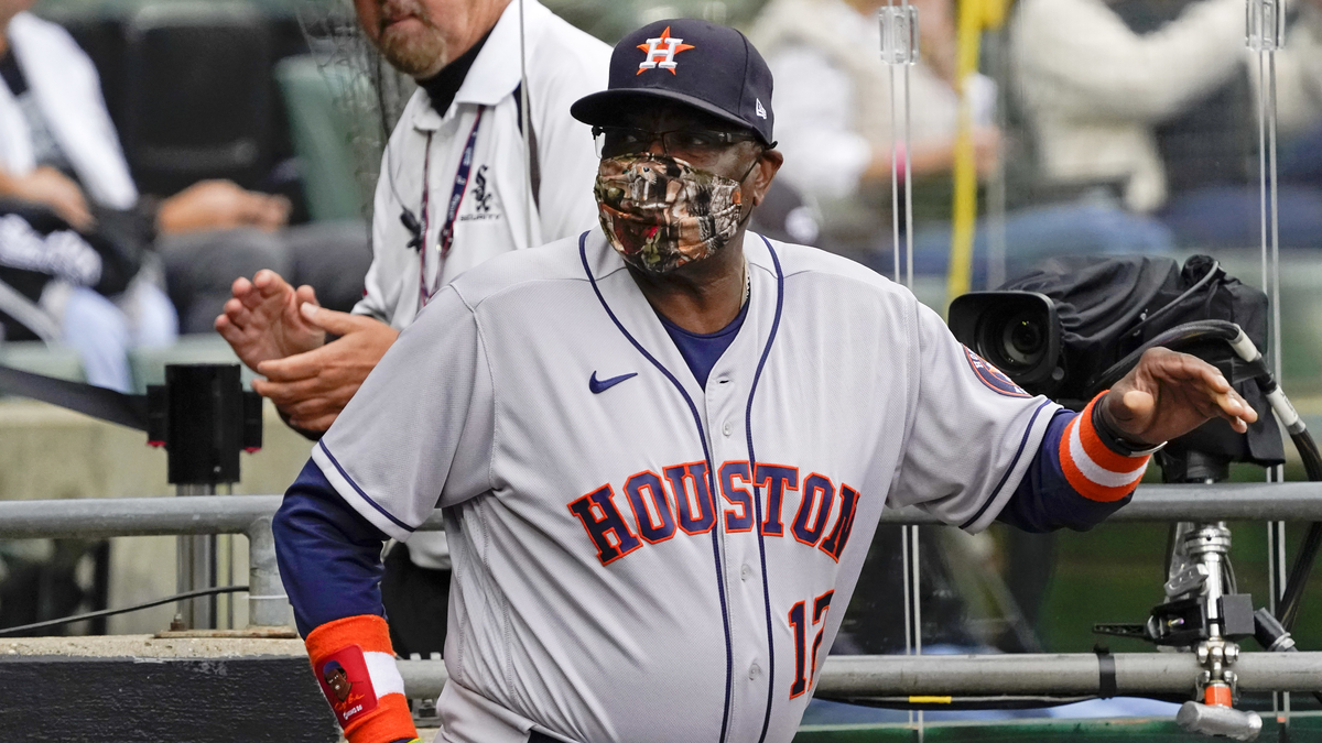 Houston Astros manager Dusty Baker