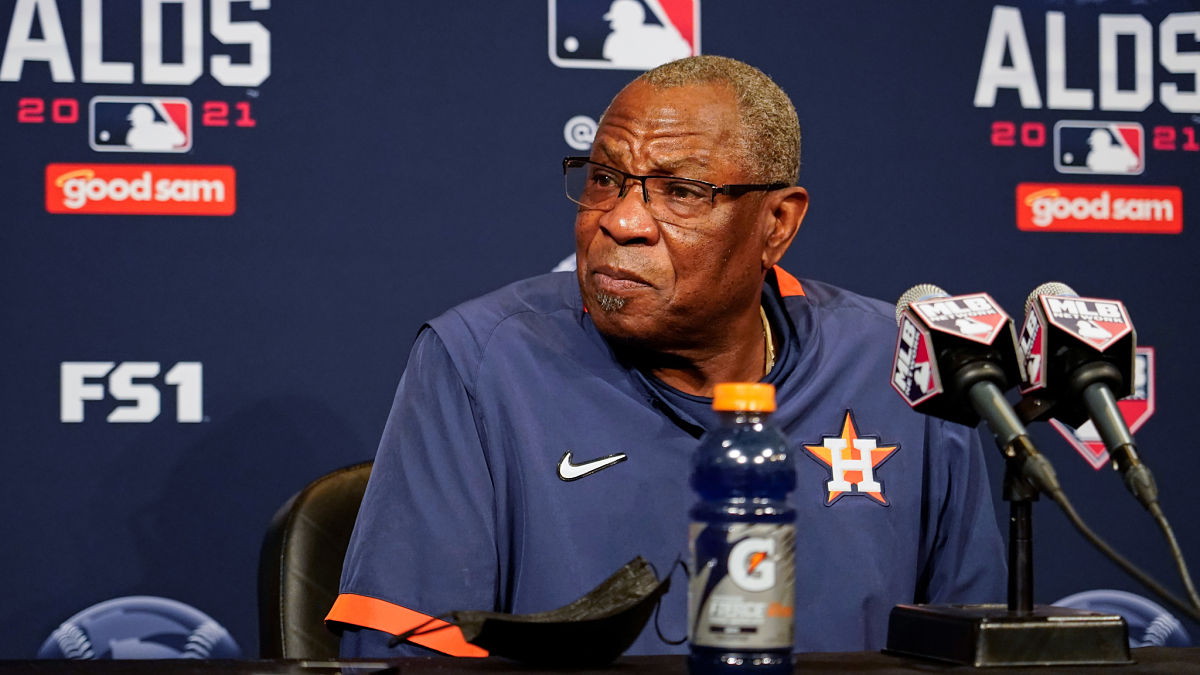 Houston Astros manager Dusty Baker