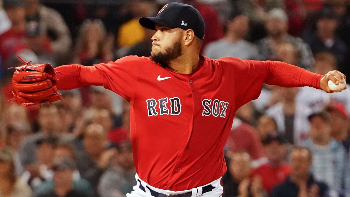 Boston Red Sox pitcher Eduardo Rodriguez