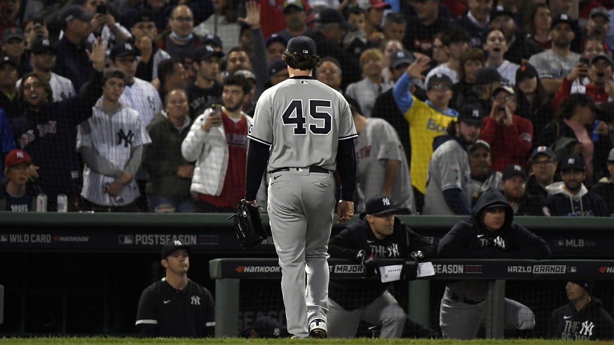 New York Yankees pitcher Gerrit Cole