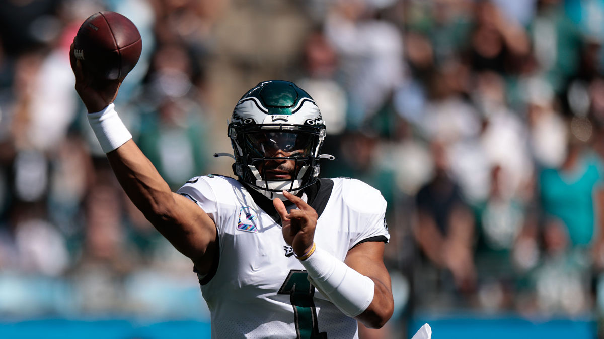 Philadelphia Eagles quarterback Jalen Hurts