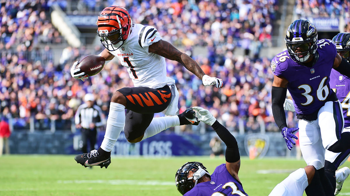 Cincinnati Bengals wide receiver Ja'Marr Chase
