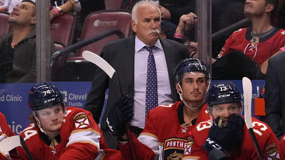 Florida Panthers coach Joel Quenneville