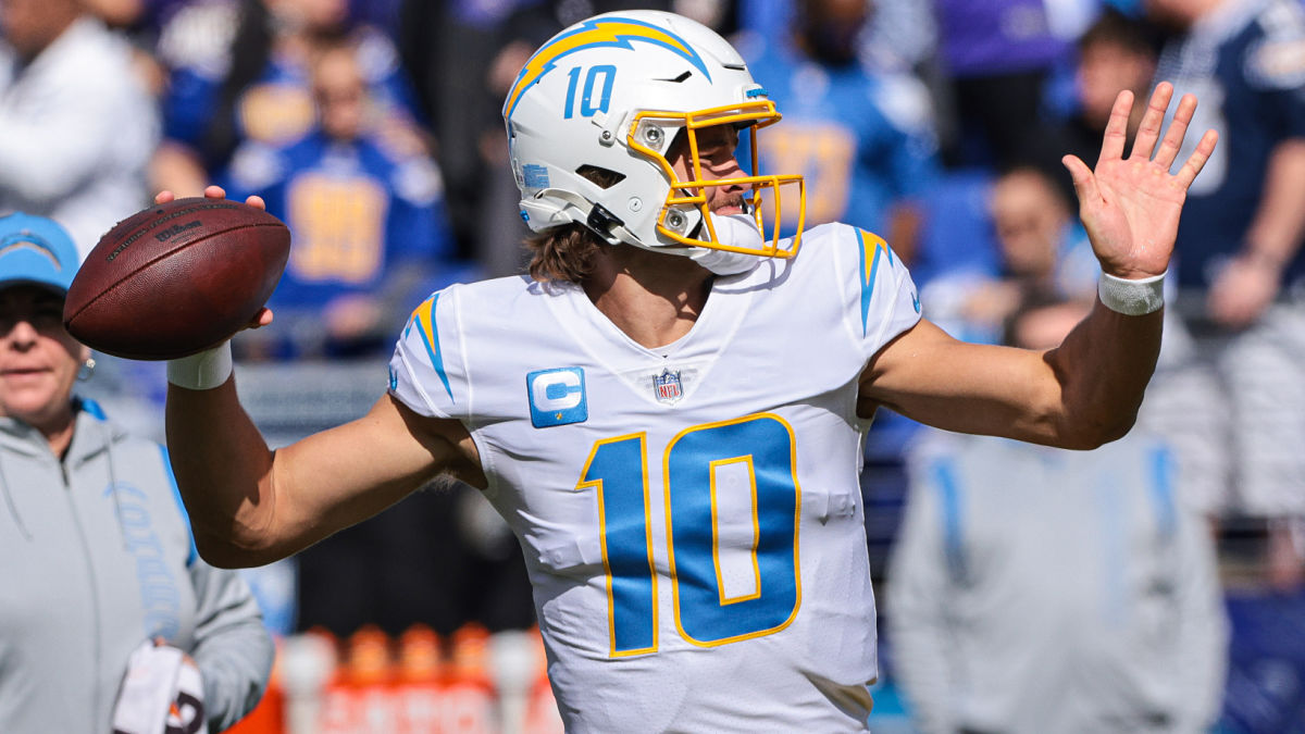Los Angeles Chargers quarterback Justin Herbert