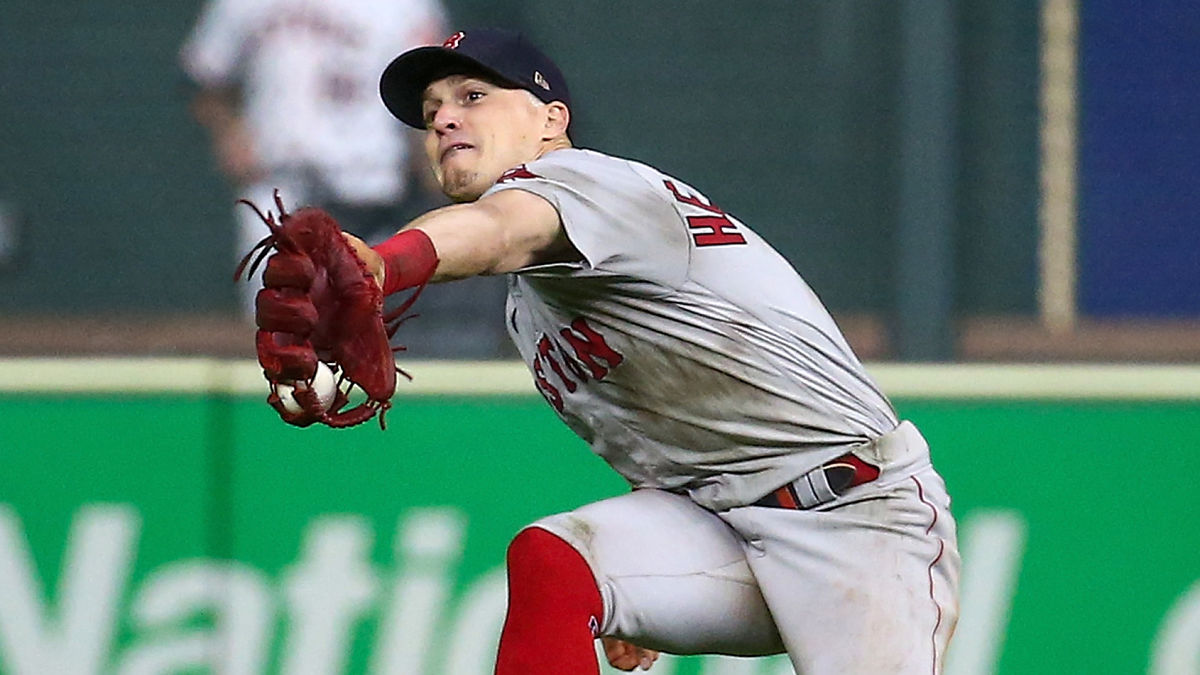 Boston Red Sox center fielder Kiké Hernández