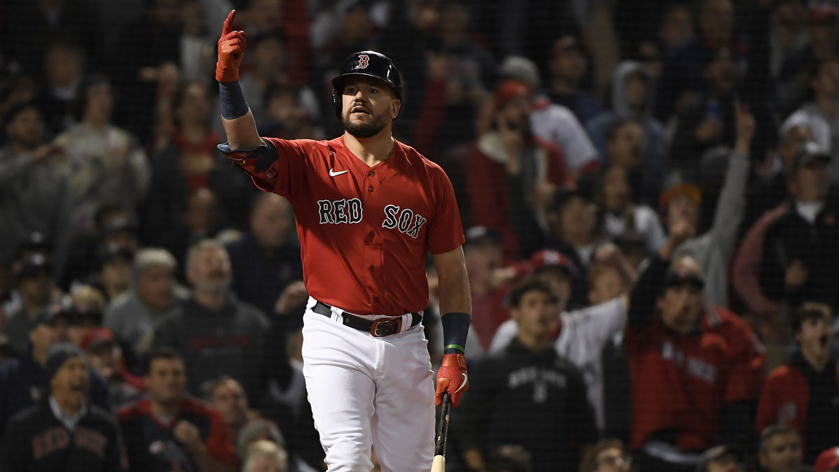 Boston Red Sox designated hitter Kyle Schwarber