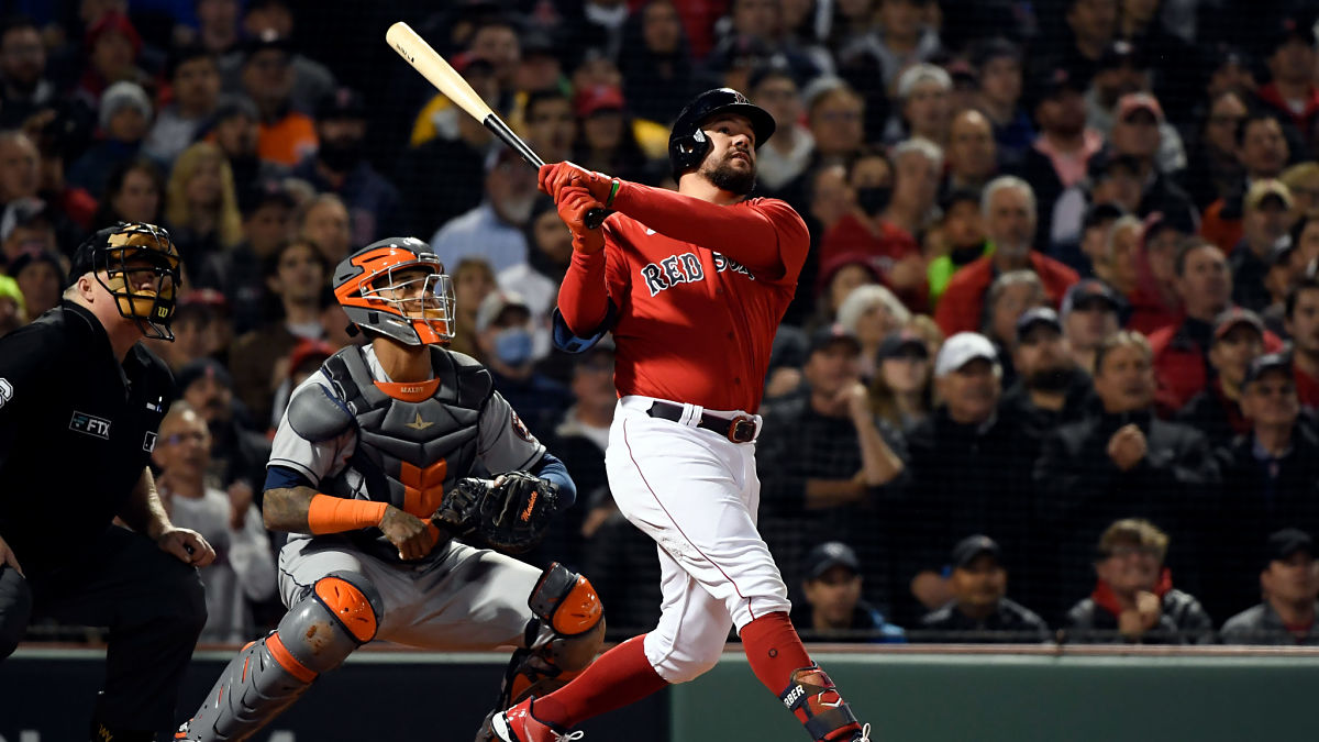 Boston Red Sox first baseman Kyle Schwarber