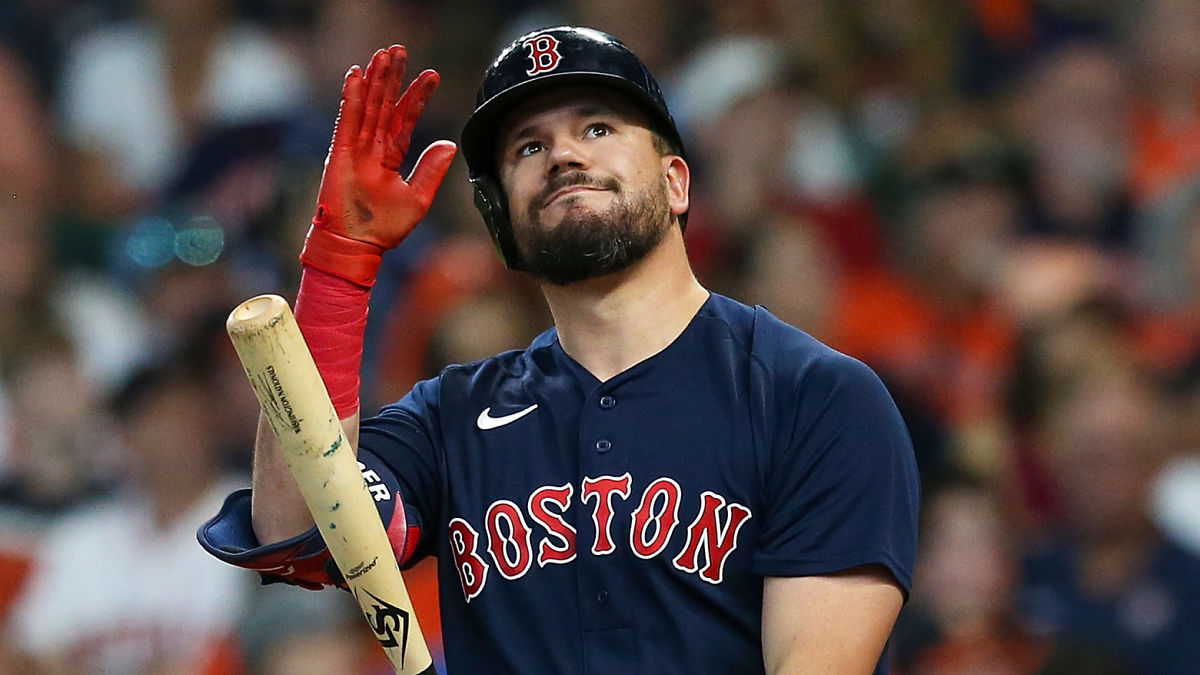 Boston Red Sox first baseman Kyle Schwarber