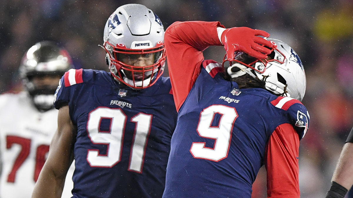 New England Patriots linebacker Matt Judon