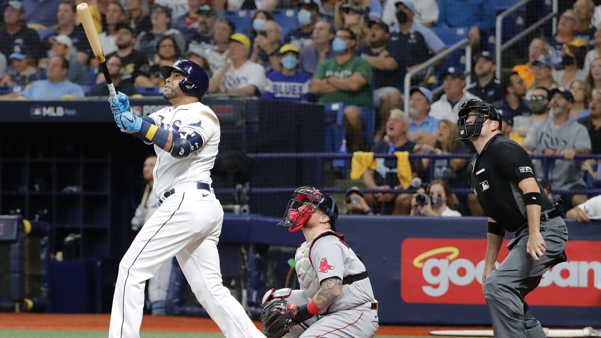 Tampa Bay Rays designated hitter Nelson Cruz