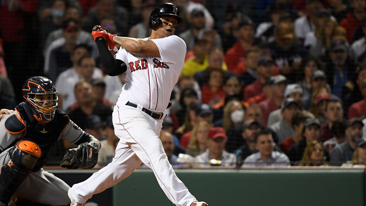Boston Red Sox third baseman Rafael Devers