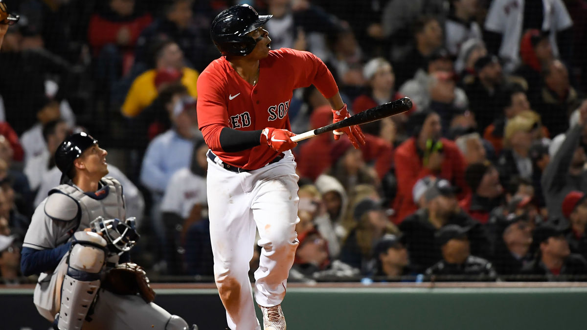 Boston Red Sox third baseman Rafael Devers